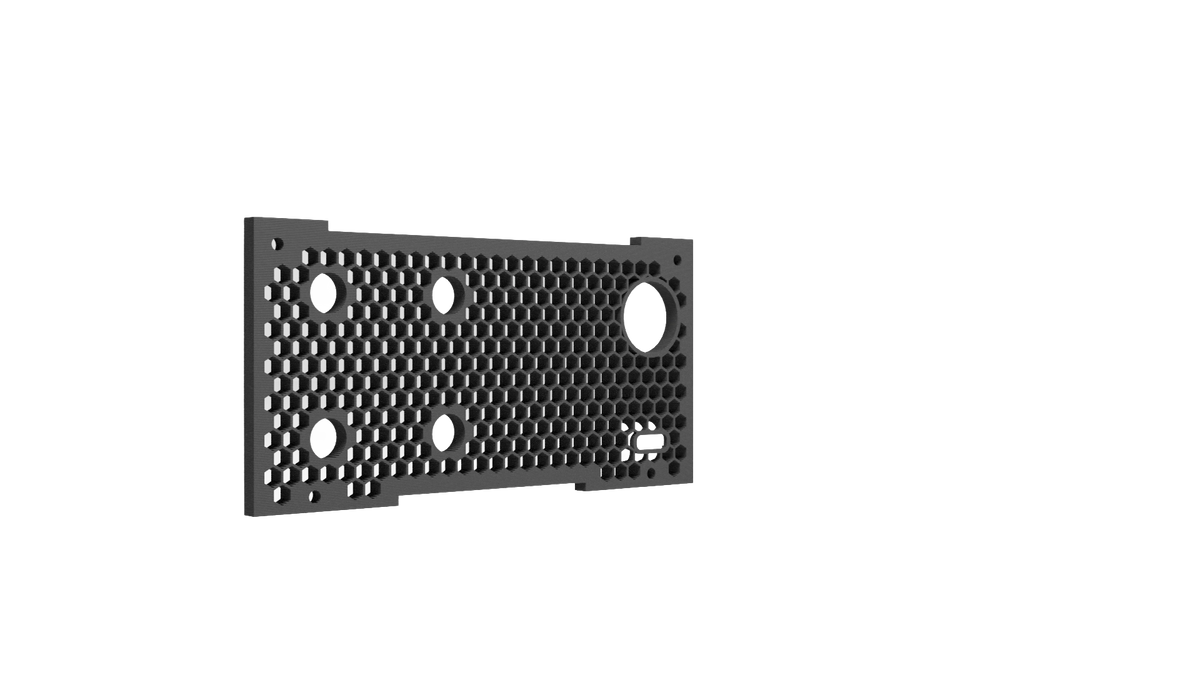 Beatnik Pi B Case - Amp Back